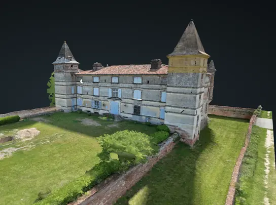 Modèle 3D d'un bâtiment pour un constat avant travaux